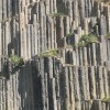 Volcanic rock at Montpeloux like organ pipes